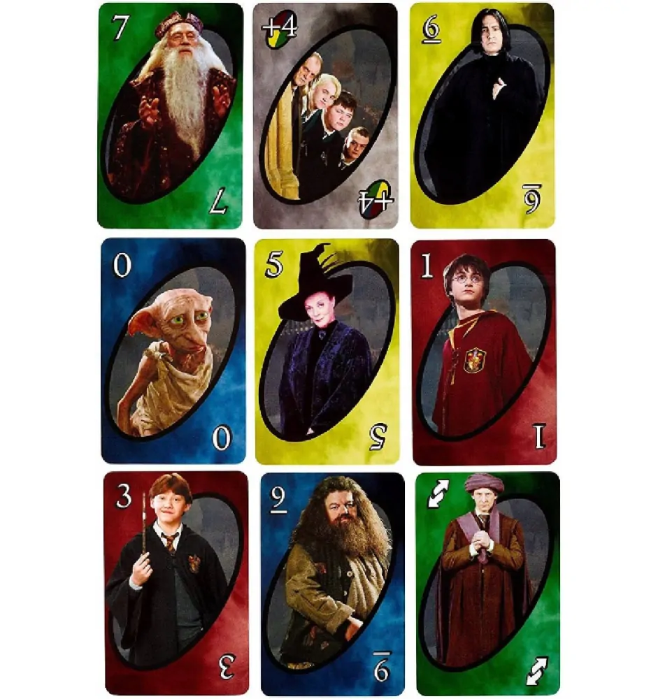 Hra Uno karty - HARRY POTTER - S VADOU