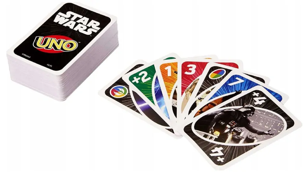 Hra Uno karty - STAR WARS - S VADOU 