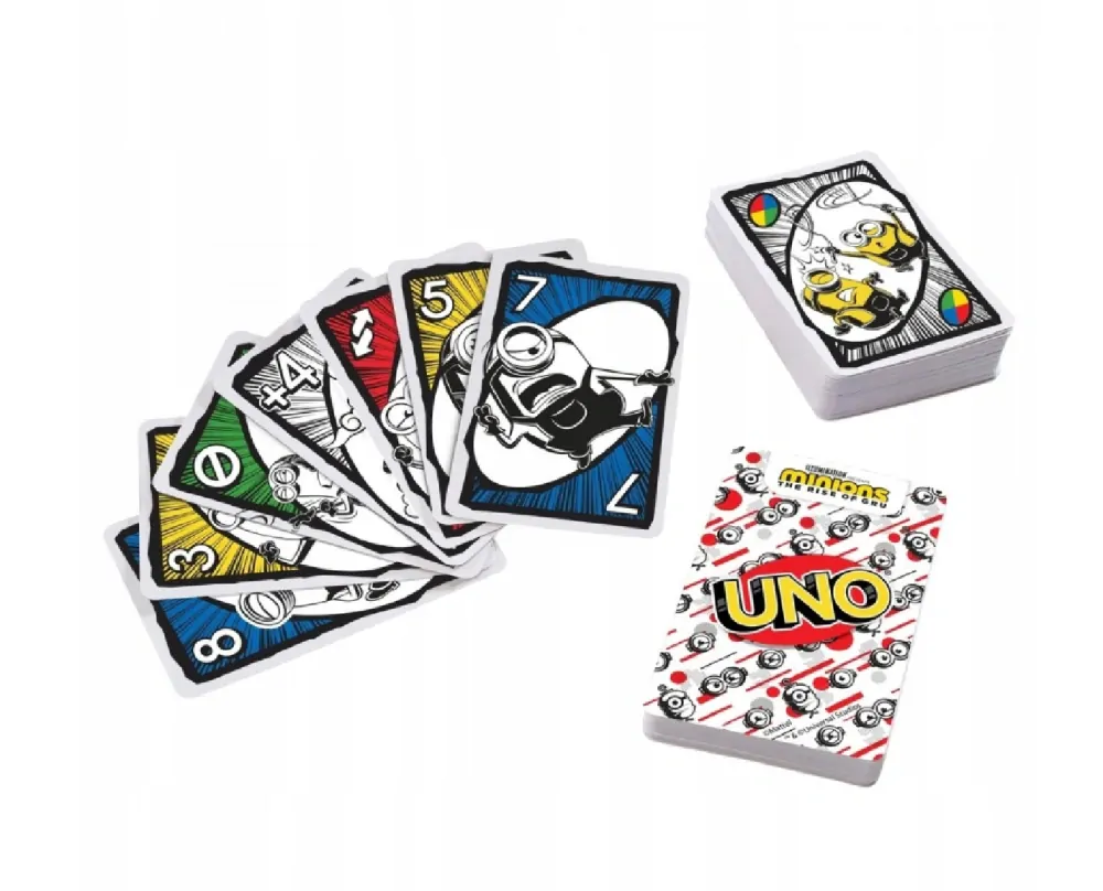 Hra Uno karty - MIMONI 2 Zloduch prichádza