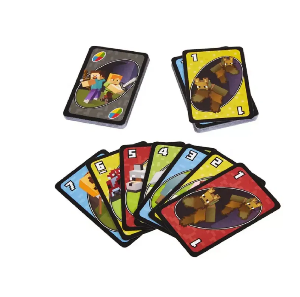 Hra Uno karty - MINECRAFT - S VADOU