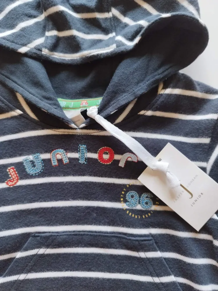 Tričko s krátkým rukávem a kapucí - (6-9 m)