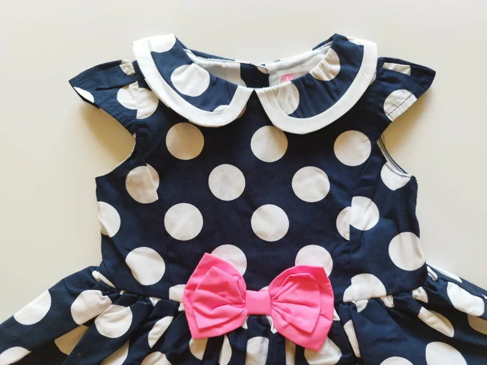 Šaty s krátkým rukávem - (9-12 m)