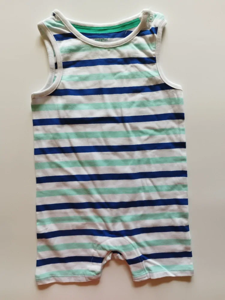 Set letních overalů - 2 kusy - (9-12 m)