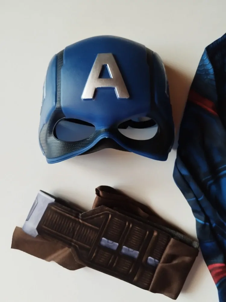 Dětský kostým - CAPTAIN AMERICA - (4-6 let / S)