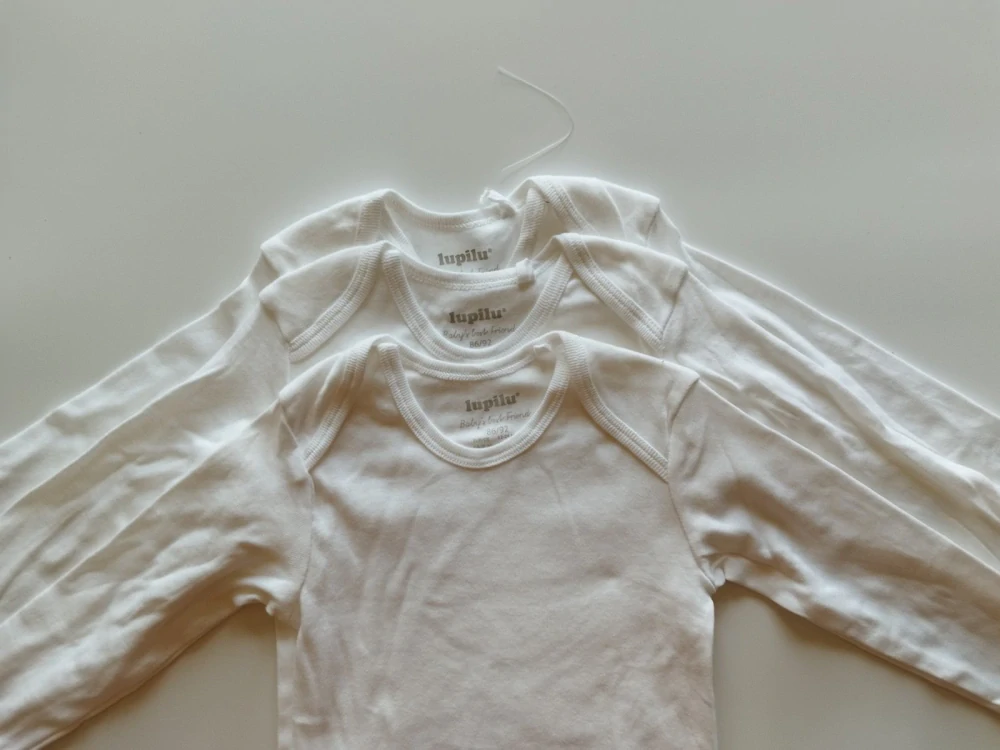 Set bodyček s dlouhými rukávy - 3 kusy