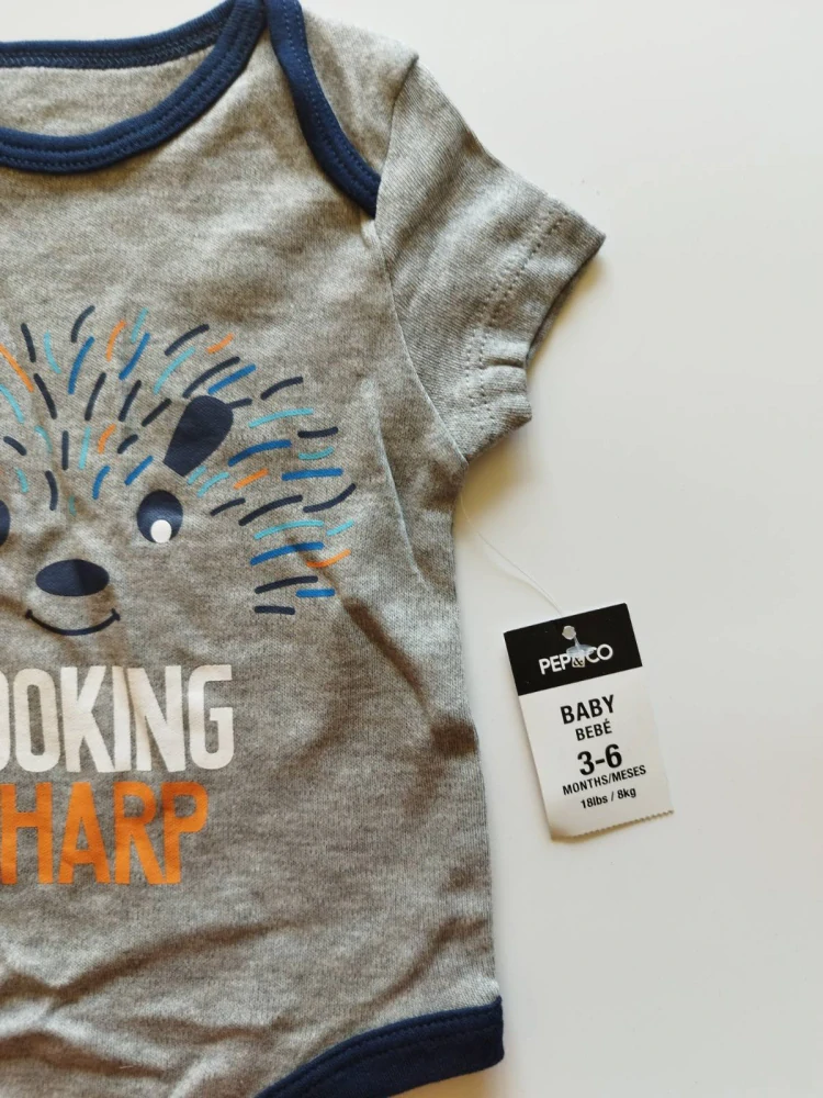 Bodyčko s krátkým rukávem (3-6 m)