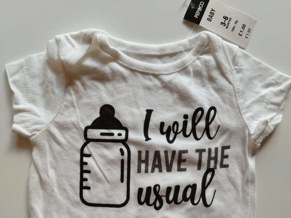 Bodyčko s krátkým rukávem (3-6 m)