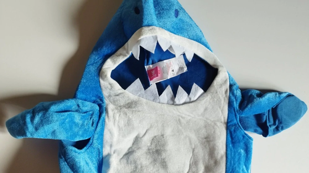 Dětský kostým - ŽRALOK - BABY SHARK (6-12 m)