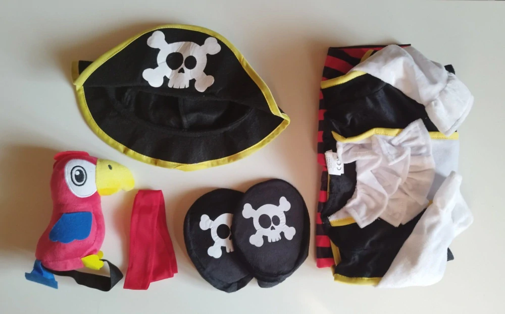 Dětský kostým - PIRÁT (6-12 m)