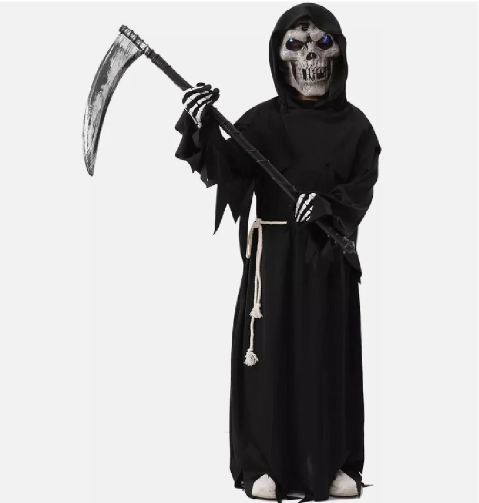 Dětský kostým - GRIM REAPER - SMRTKA (4-6 let)