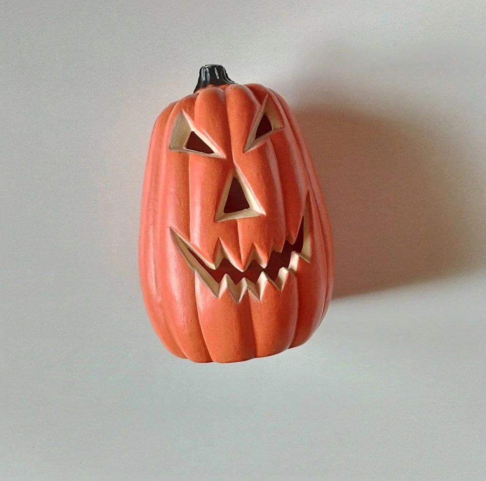 LED lampa na HALLOWEEN - DÝNĚ - Oranžová