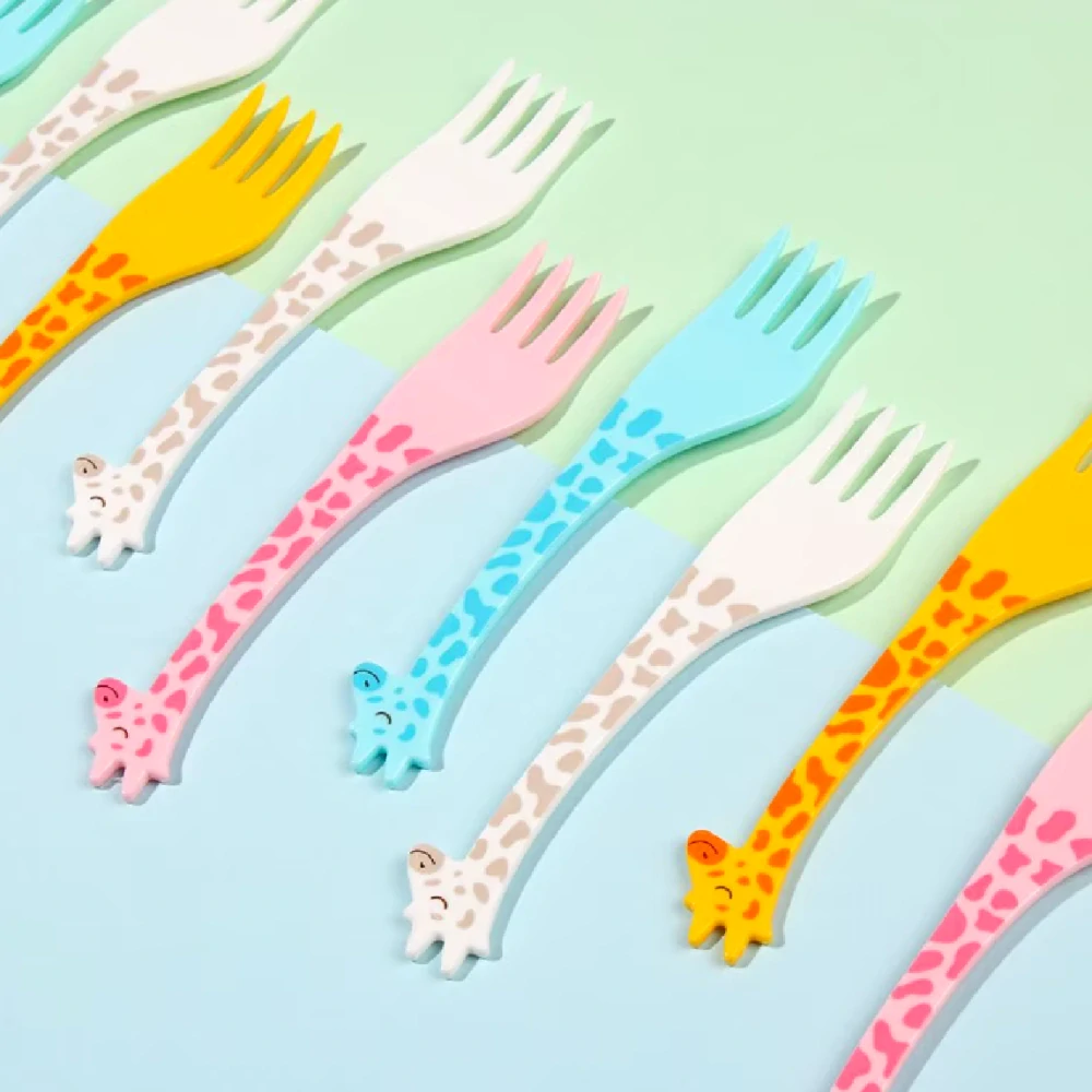 Napichovátka - VIDLIČKY - ŽIRAFY - 12 ks