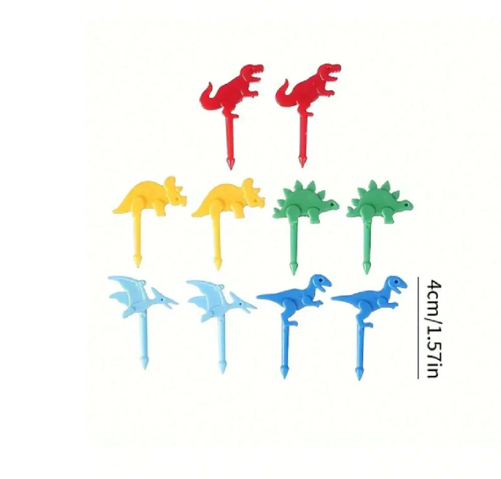 Napichovátka - DINOSAUŘI - 10 ks