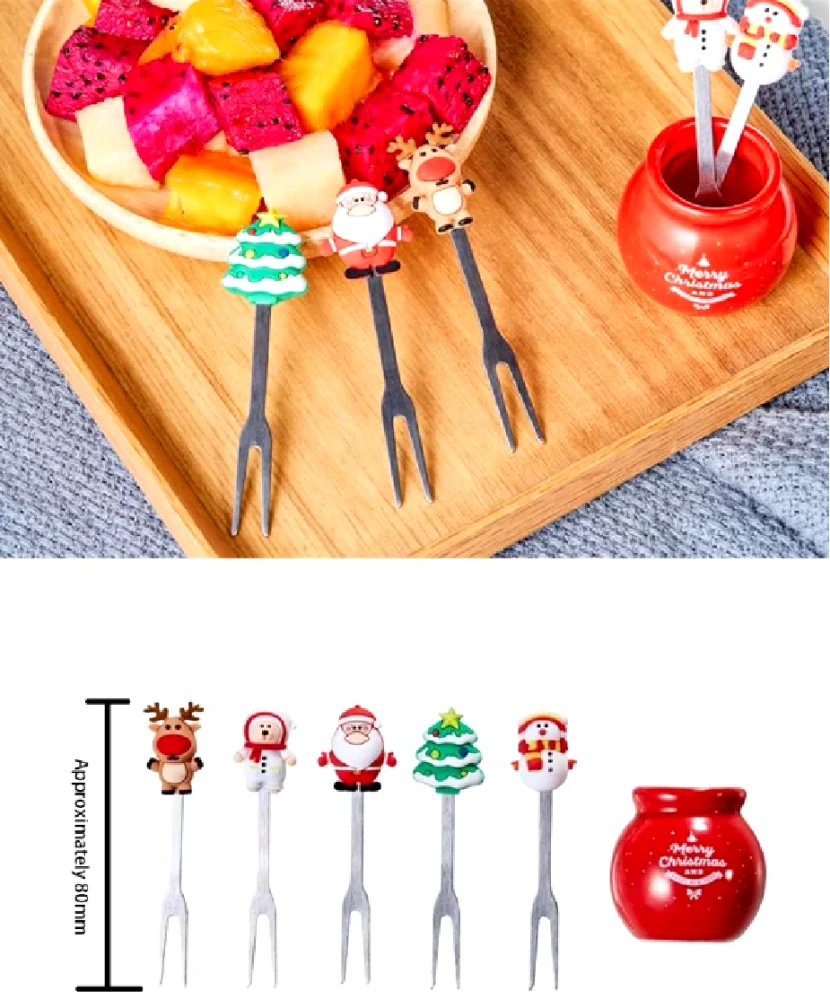 Napichovátka - VÁNOCE - MERRY CHRISTMAS - 5 ks