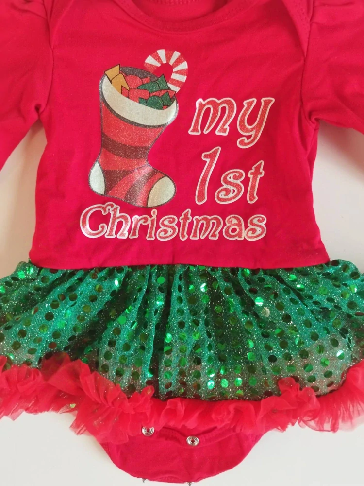 Set pro miminka - MOJE PRVNÍ VÁNOCE (6-9 m)