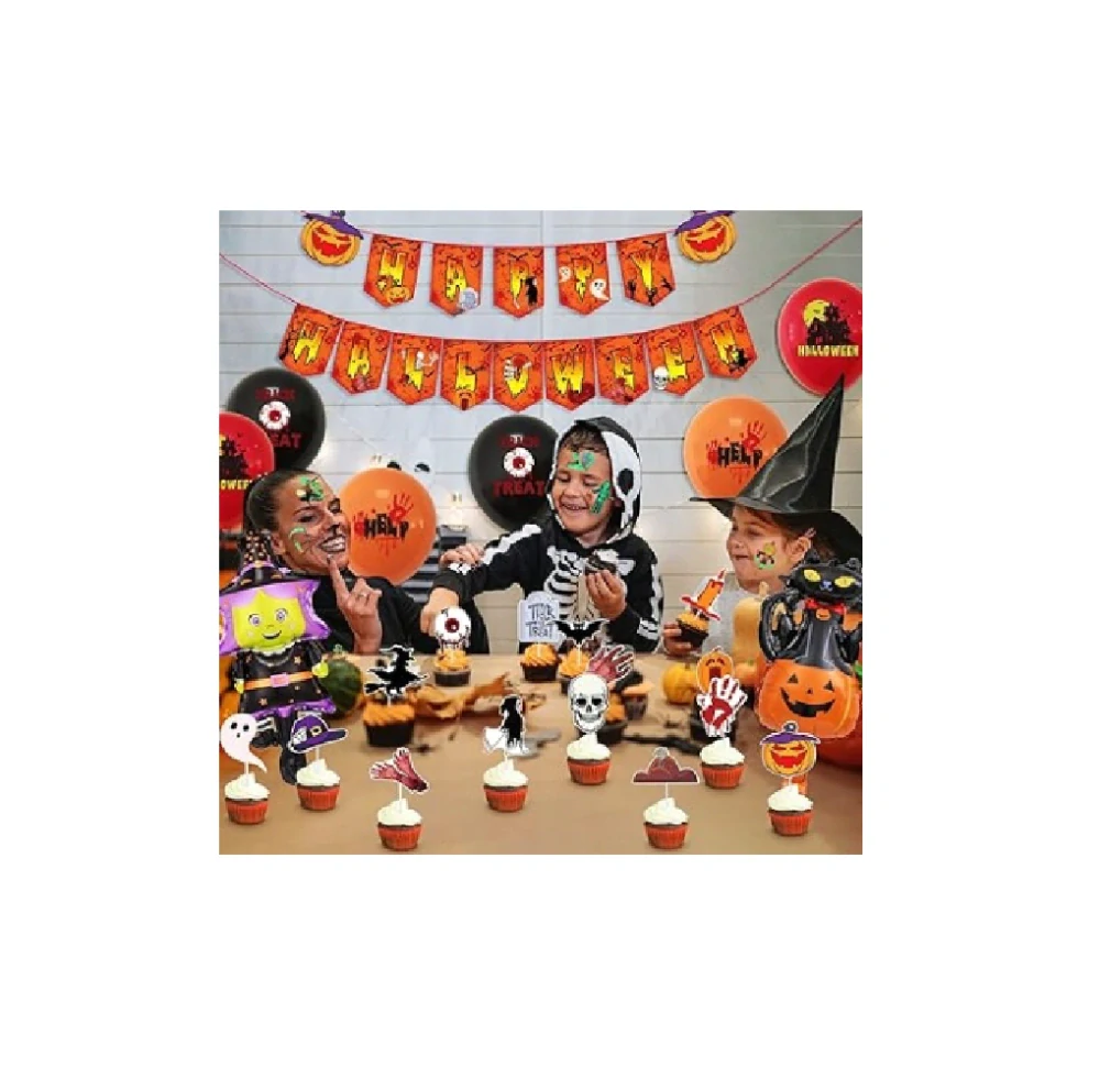 Dekorace - HALLOWEEN - 47 ks