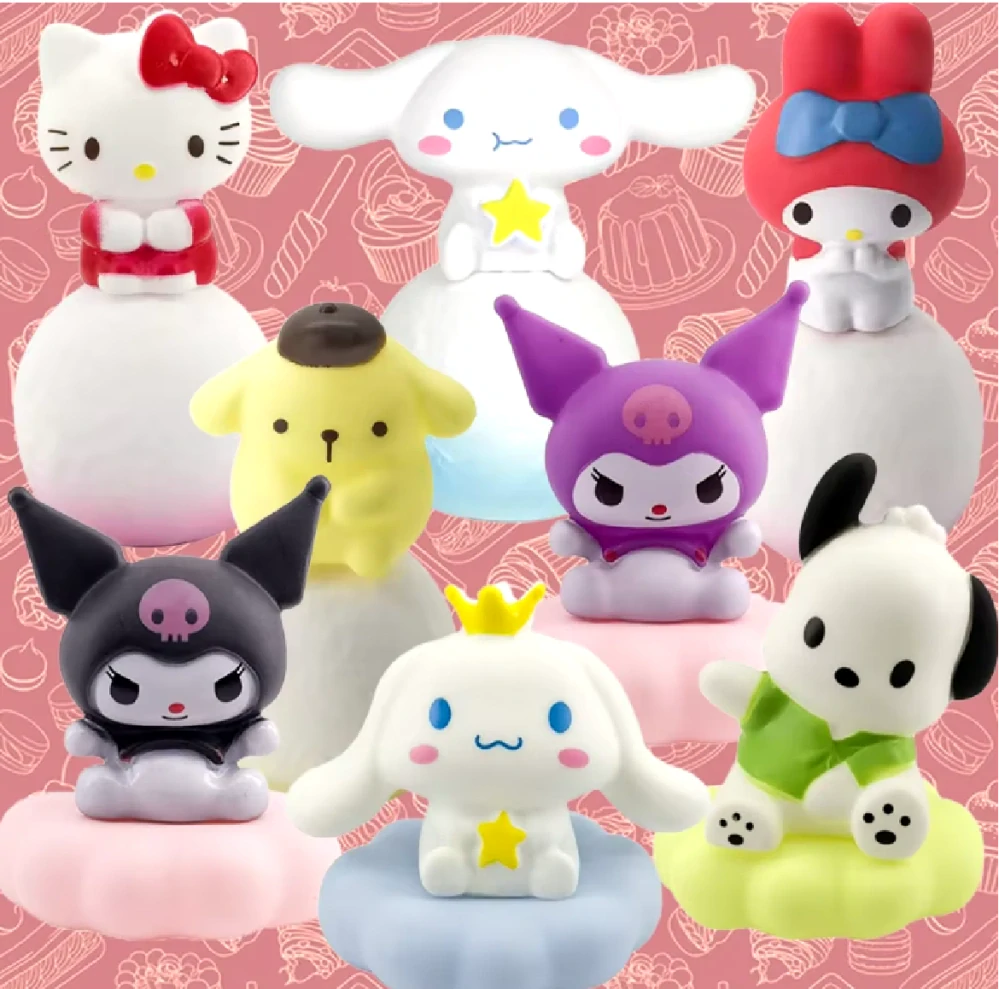 Noční světlo - POHÁDKA SANRIO - HELLO KITTY - MĚSÍC