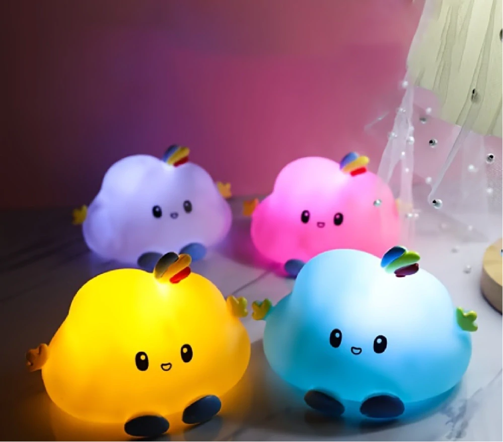 Noční světlo - OBLÁČEK - RŮŽOVÁ