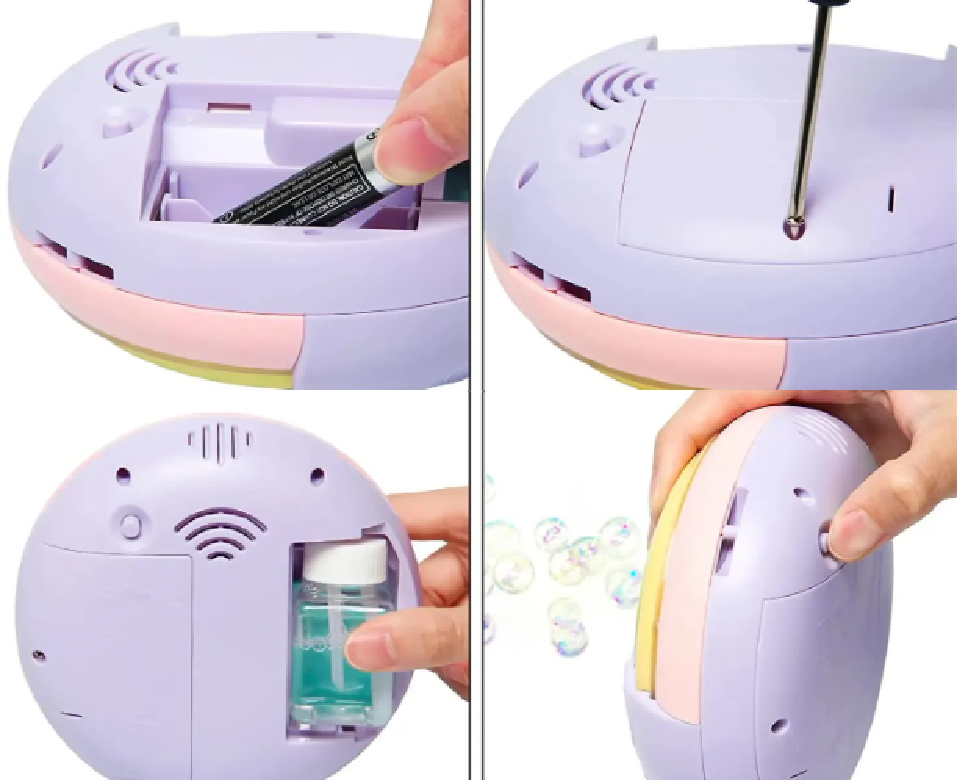 Automatický svítící bublifuk - DUHA