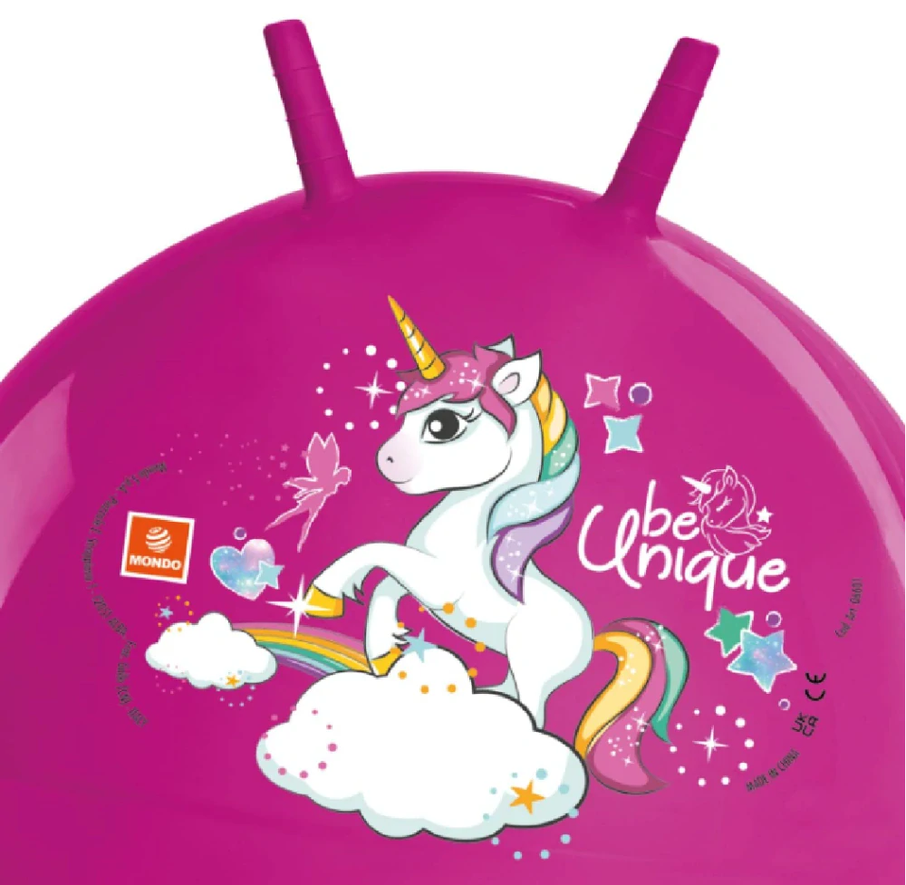Skákací míč Kangaroo - UNICORN - JEDNOROŽEC - 50 cm 