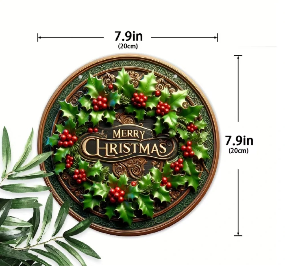 Dekorace na dveře - VÁNOCE 