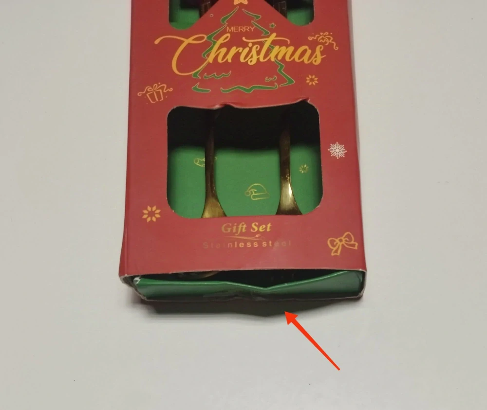 Vánoční set - LŽIČKA A VIDLIČKA - 2 kusy