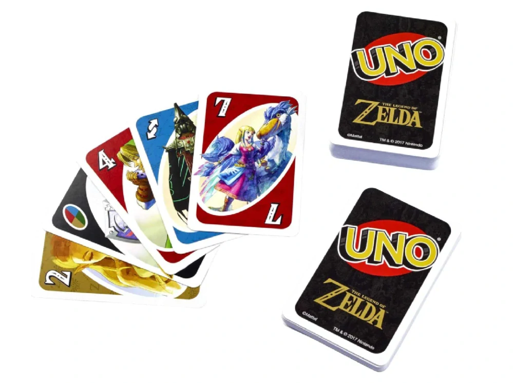 Hra Uno karty - THE LEGEND OF ZELDA - S VADOU