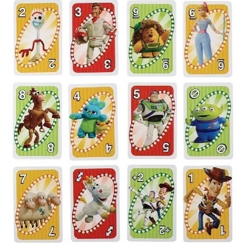 Hra Uno karty - TOY STORY 4 - S VADOU 