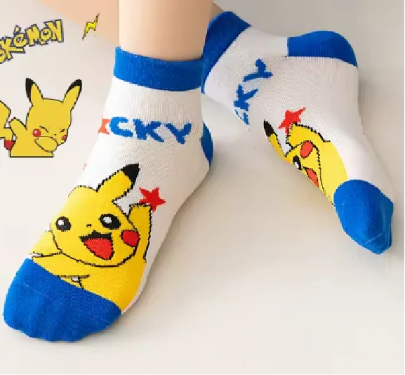 Kotníkové ponožky - POKÉMON - PIKACHU - GUESS - (3-5 let) M