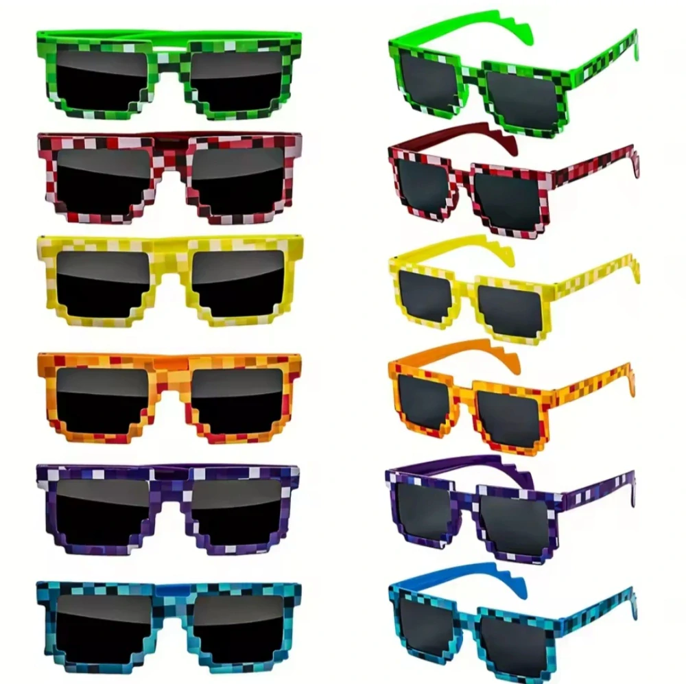 Sluneční brýle - MINECRAFT - ŽLUTÉ