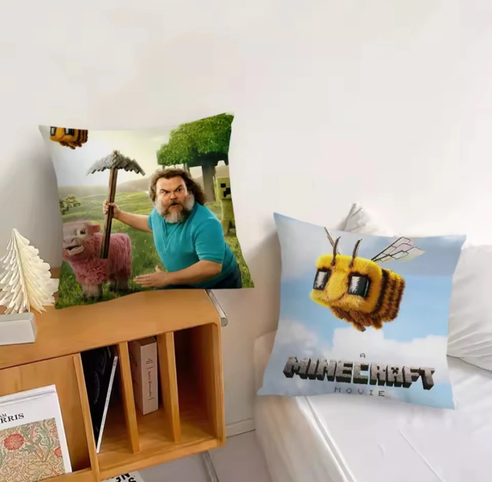 Povlak na polštář - MINECRAFT FILM - VČELA - 30 cm