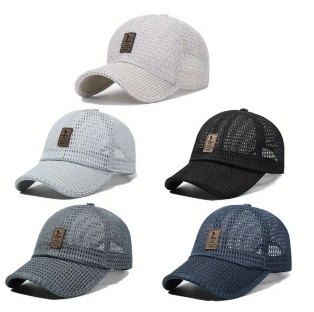 Letní síťovaná kšiltovka - TMAVĚ MODRÁ