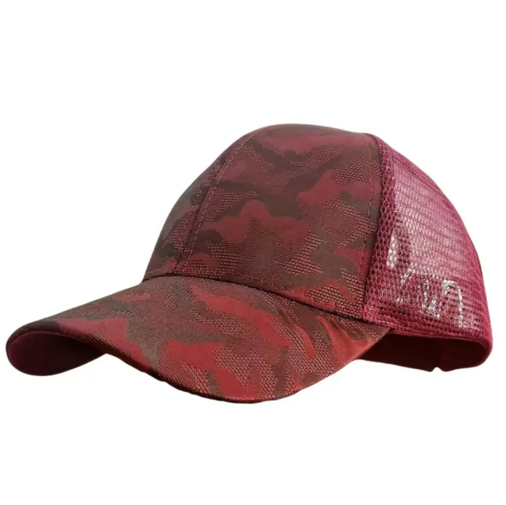 Síťovaná kšiltovka s otvorem pro culík - VÍNOVÁ