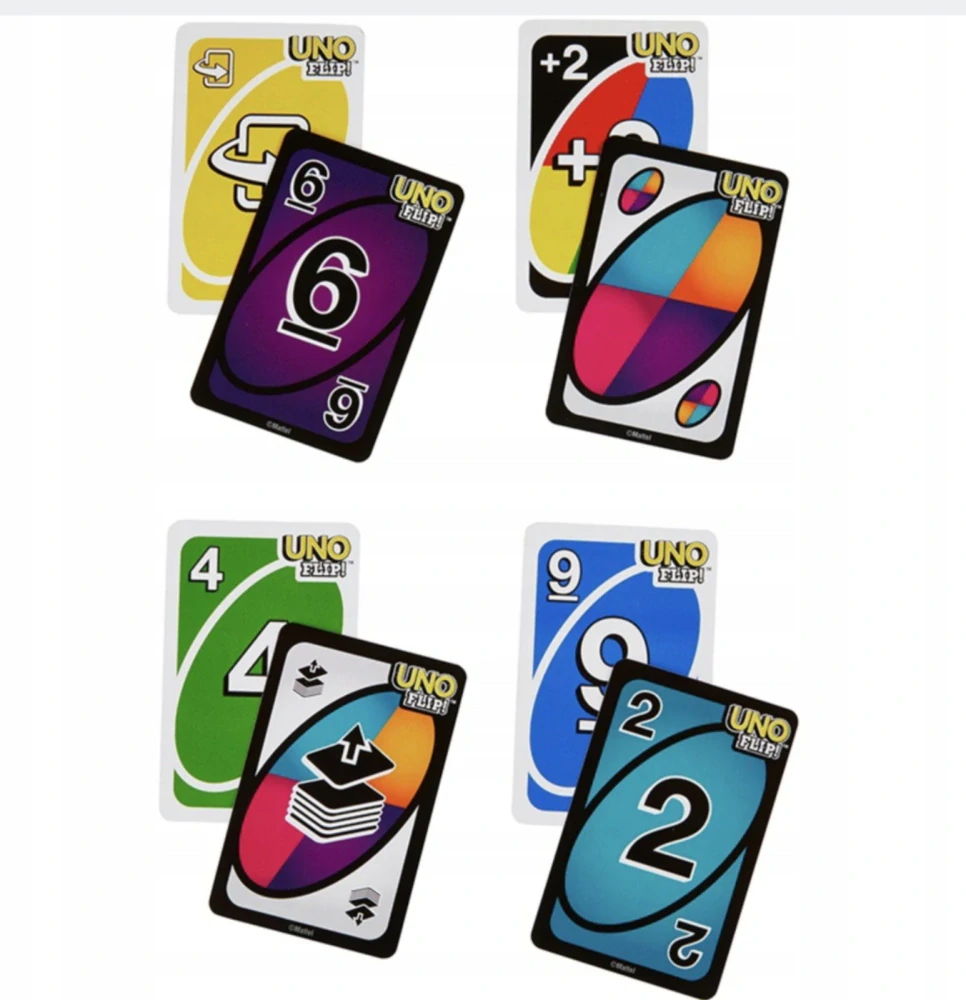 Hra Uno karty - UNO FLIP - S VADOU