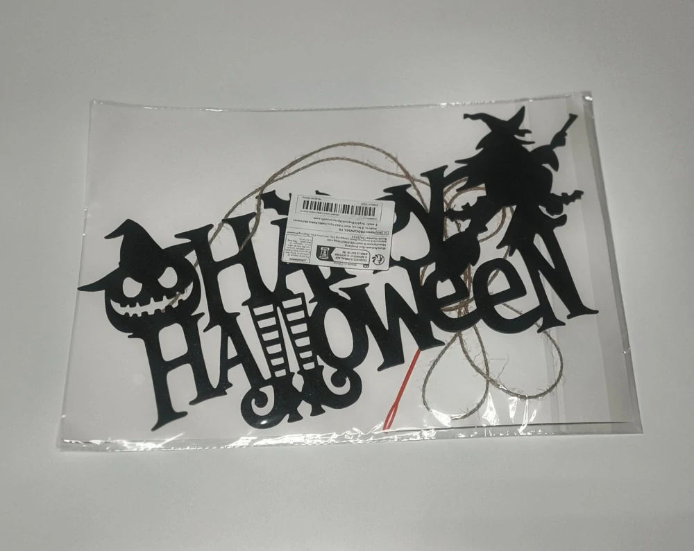 Papírová dekorace - HAPPY HALLOWEEN 