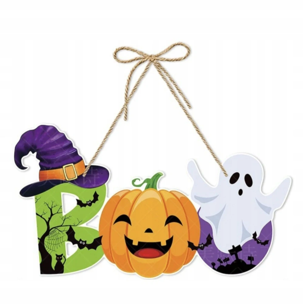 Papírová dekorace - HALLOWEEN - BOO