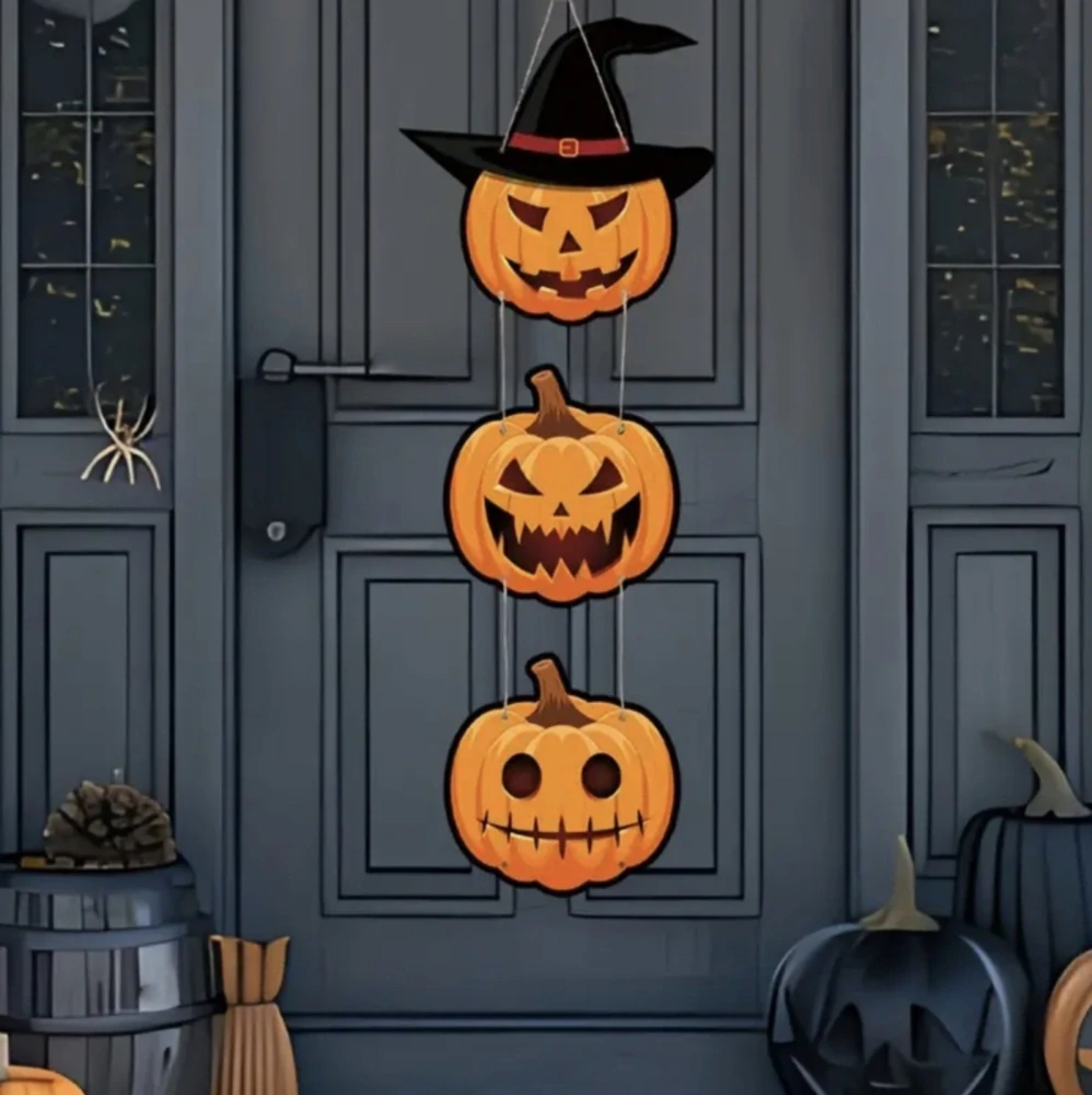 Papírová dekorace - HALLOWEEN - DÝNĚ (B)