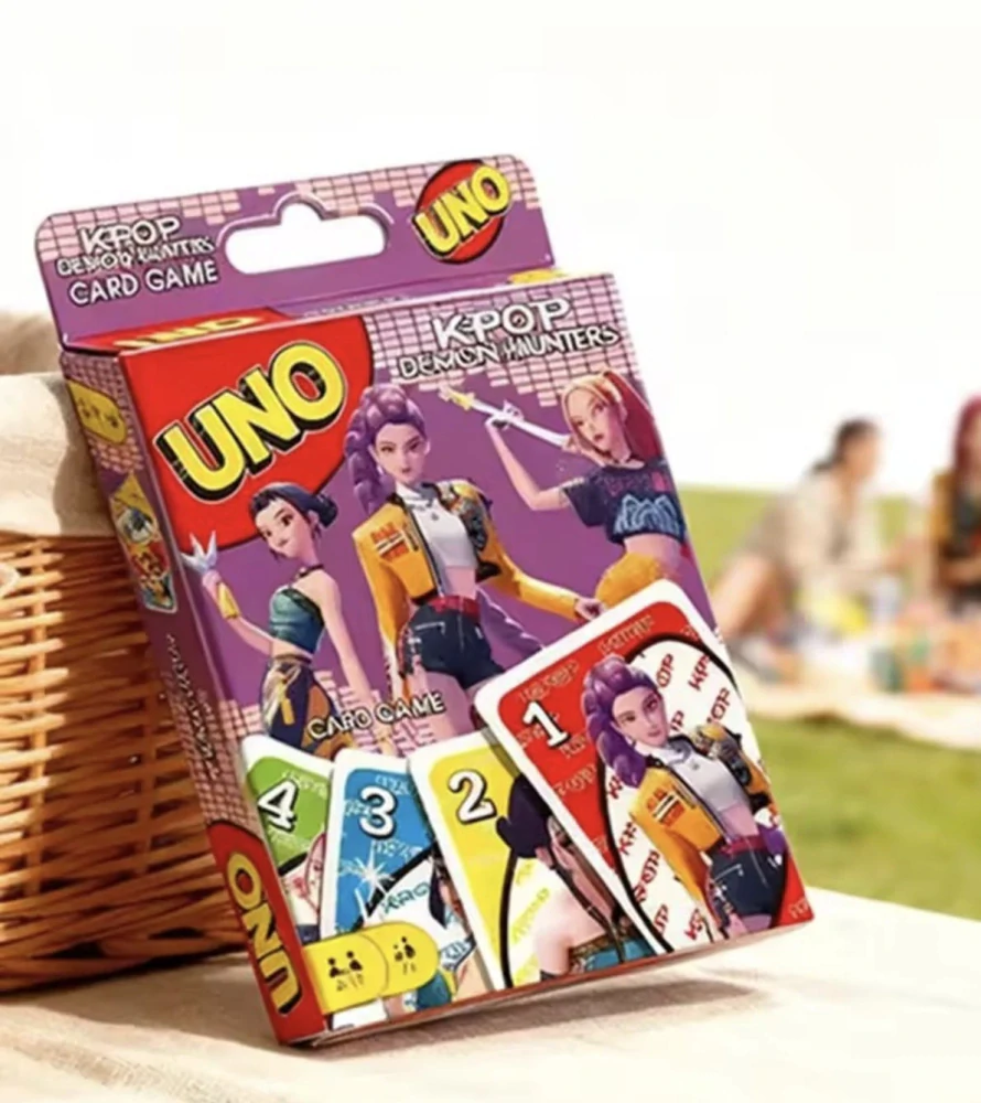 Hra Uno karty - KPOP DEMON HUNTERS - KPOP LOVKYNĚ DÉMONŮ
