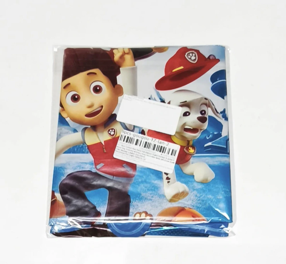 Fóliové balónky - PAW PATROL - TLAPKOVÁ PATROLA - ČÍSLO 2 - 9 ks