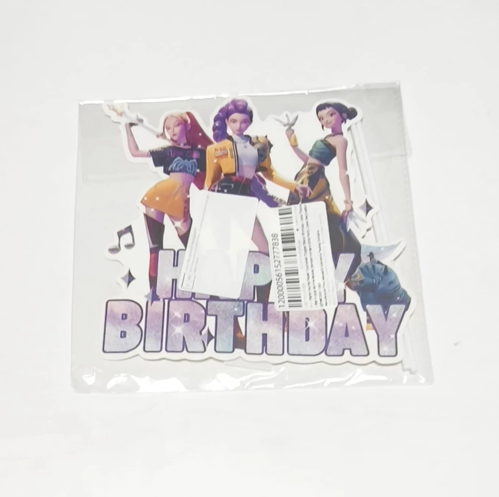 Dekorace na dort - TOPPER KPOP - 1 ks