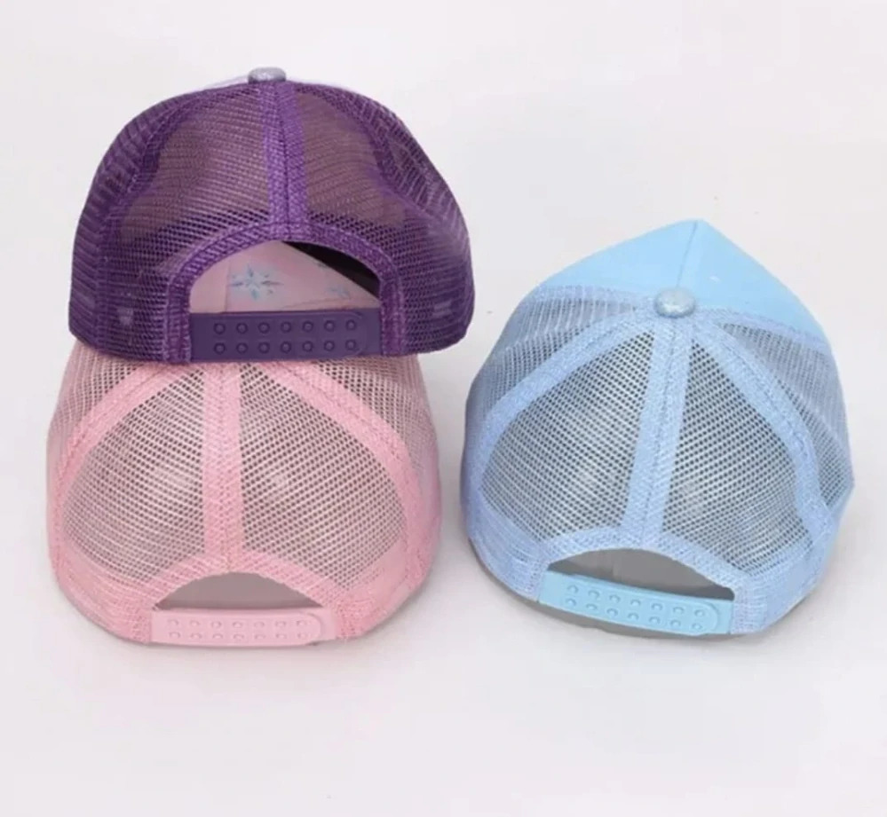 Dětská kšiltovka s Elsou – Třpytivé Ledové království - FIALOVÁ (3-7 let)