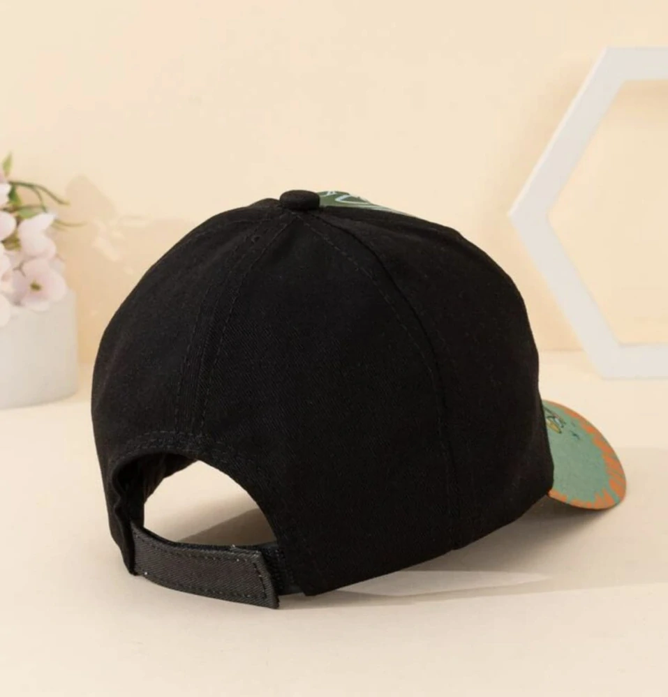 Dětská kšiltovka – Zelený Dino: Jurský svět - ZELENÁ (2-6 let)