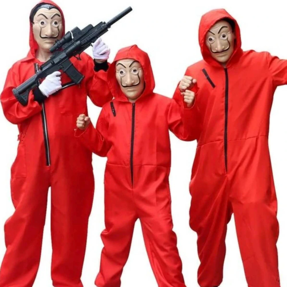 Kostýmní maska Salvador Dalí – Papírový dům (Money Heist / La Casa de Papel)