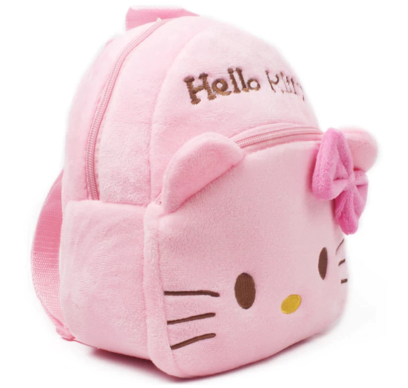 Plyšový batůžek (S) - HELLO KITTY - RŮŽOVÝ