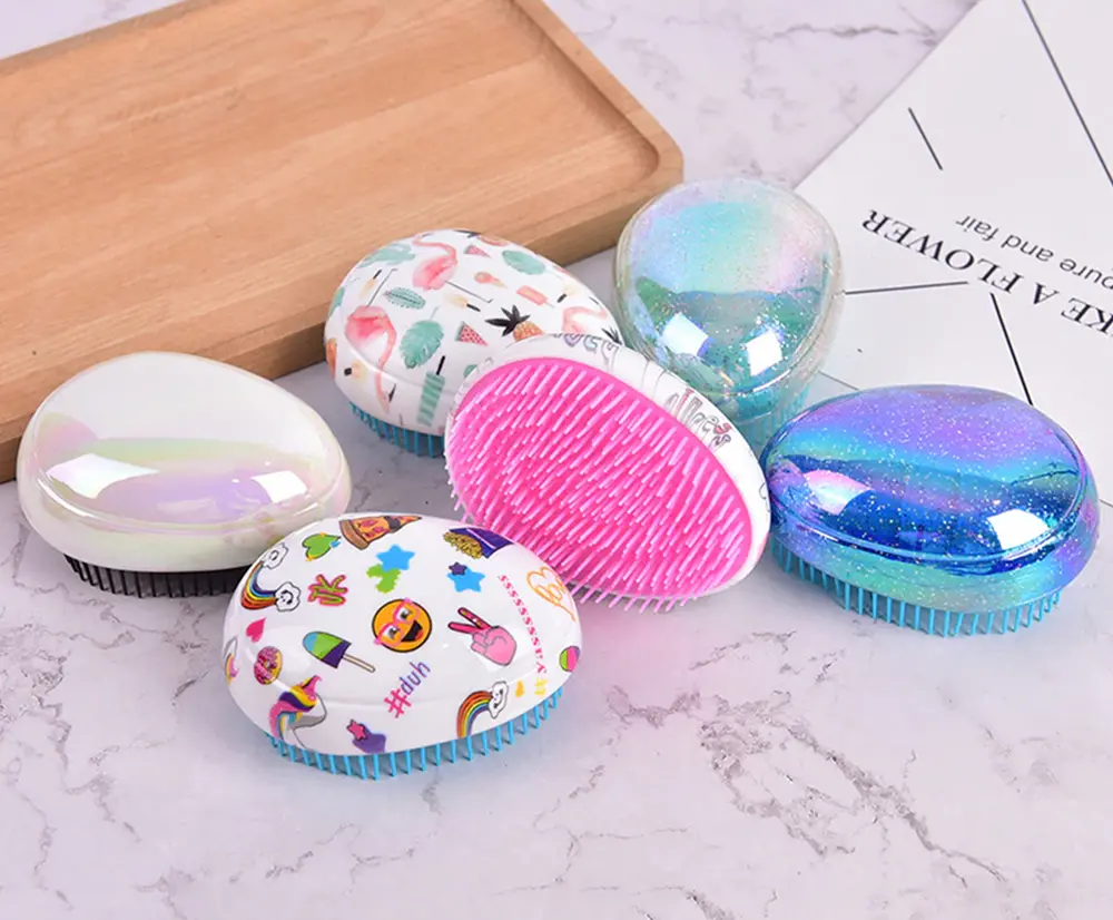 Rozčesávací kartáč na vlasy - VAJÍČKO 4