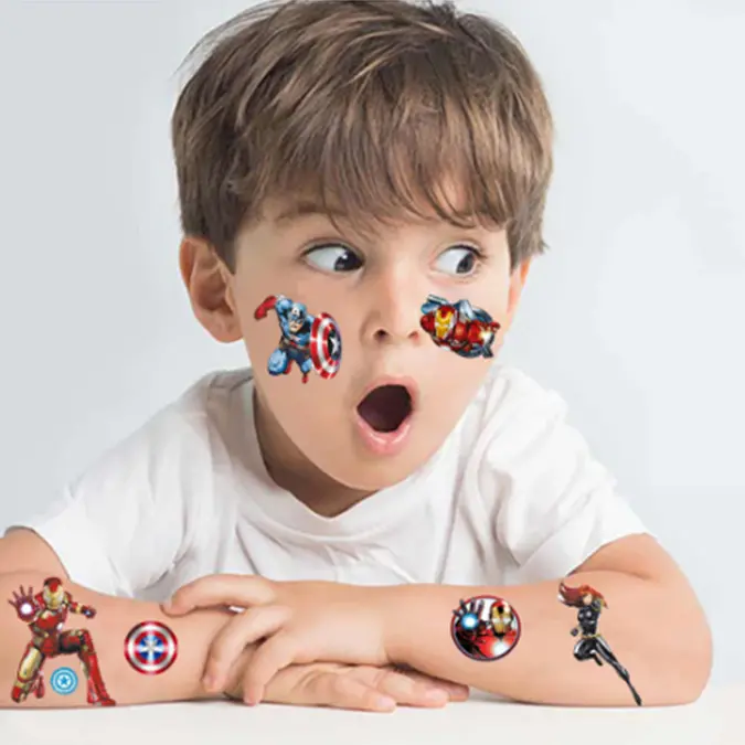 Dětské dočasné tetování - THE AVENGERS 11