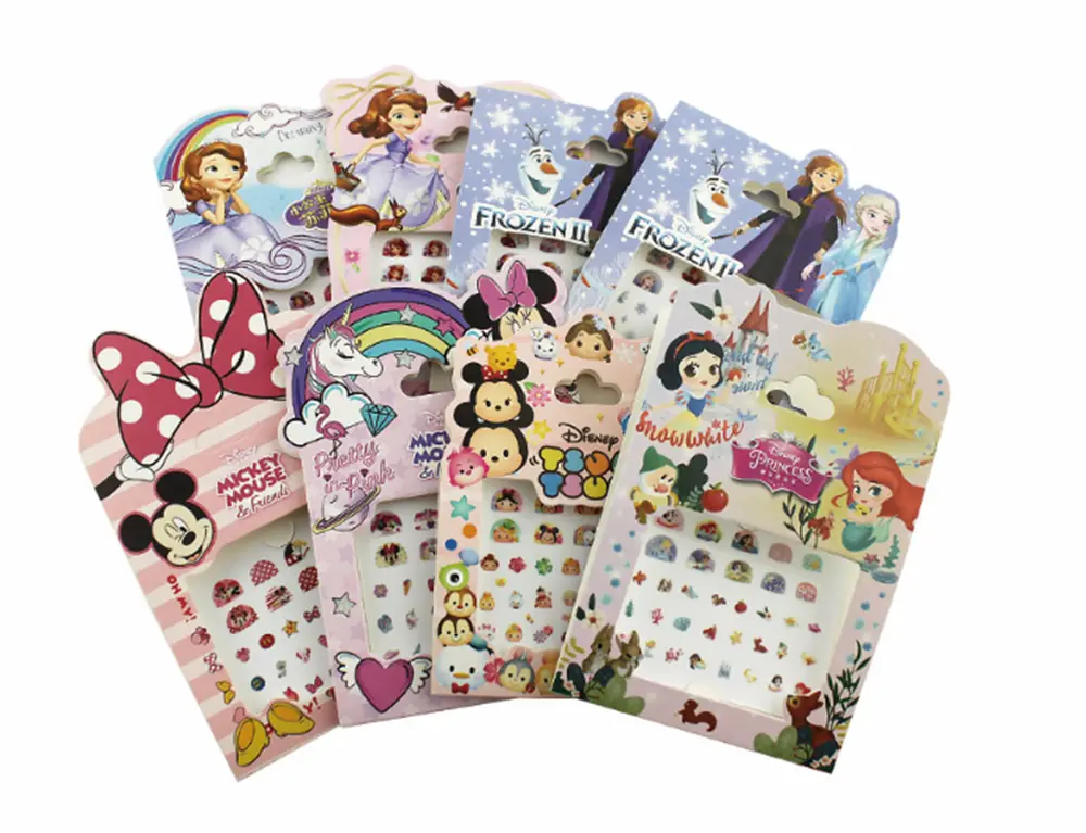 Nálepky na nehty - DISNEY PRINCEZNY