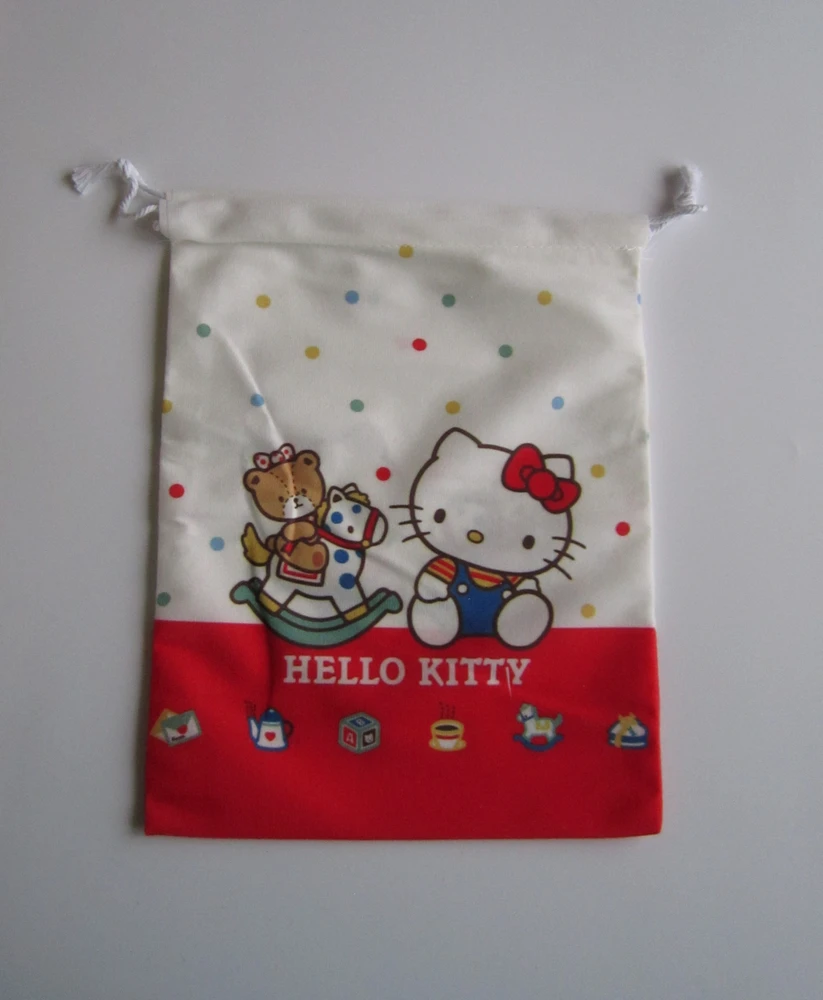 Sáček na přezůvky - HELLO KITTY 4