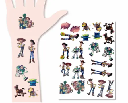 Dětské dočasné tetování - TOY STORY