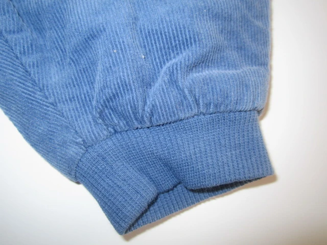 Zateplené manšestrové kalhoty